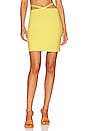 view 1 of 4 The Kai Mini Skirt in Lemonade