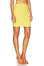 view 2 of 4 The Kai Mini Skirt in Lemonade