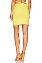 view 3 of 4 The Kai Mini Skirt in Lemonade