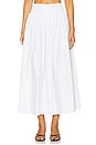 view 1 of 6 The Noreen Skirt in Optic White
