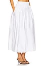 view 2 of 6 The Noreen Skirt in Optic White