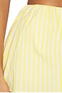 view 6 of 6 The Brinley Skirt in Lemon Drop & Brule
