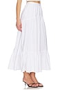 view 2 of 6 The Indra Skirt in Optic White