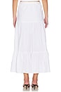view 4 of 6 The Indra Skirt in Optic White