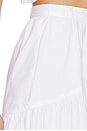 view 6 of 6 The Indra Skirt in Optic White