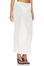 view 2 of 6 The Rianne Skirt in Optic White