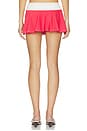 view 4 of 6 The Malena Skirt in Rooftop Red