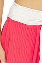 view 6 of 6 The Malena Skirt in Rooftop Red