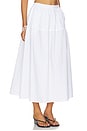 view 2 of 6 The Ivy Skirt in Optic White