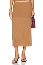 view 1 of 6 The Amara Skirt in Camel