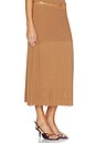 view 2 of 6 The Amara Skirt in Camel