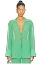 view 1 of 4 The Jaclyn Tunic in Turtle Green