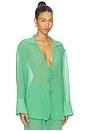 view 2 of 4 The Jaclyn Tunic in Turtle Green