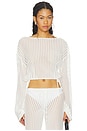 view 1 of 4 The Athena Top in Optic White