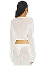 view 3 of 4 The Athena Top in Optic White