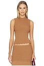 view 1 of 4 The Amara Top in Camel