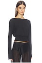 view 2 of 4 The Ace Top in Noir