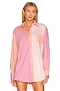 view 2 of 5 The Oxford Tunic in Sorbet Stripe