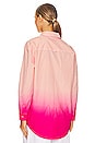 view 4 of 6 Oxford Tunic in Shocking Pink & Clementine Ombre