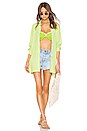 view 1 of 5 Button Down in Lime Gingham
