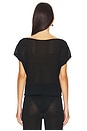 view 3 of 4 The Faye Top in Noir