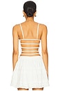 view 4 of 5 The Delta Top in Optic White