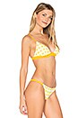 view 2 of 4 HAUT DE MAILLOT DE BAIN THE MORGAN in Marigold Gingham