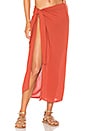 view 1 of 4 The Capiz Skirt in Terracotta