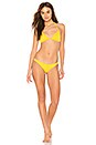 view 4 of 4 The Wendy Bikini Bottom in Mustard