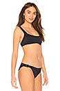 view 2 of 4 TOP BIKINI THE EVELYN in Black