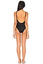 view 3 of 3 The Lily One Piece in Black