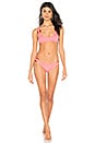 view 4 of 4 BAS DE MAILLOT DE BAIN ROMY in Flamingo