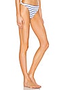 view 2 of 4 Eva Bikini Bottom in Navy & Cream Breton
