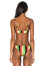 view 3 of 4 HAUT DE MAILLOT DE BAIN RACHEL in Jamaica Stripe