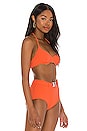 view 2 of 5 HAUT DE MAILLOT DE BAIN GINGER in Papaya