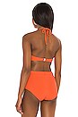 view 3 of 5 HAUT DE MAILLOT DE BAIN GINGER in Papaya
