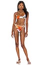 view 4 of 4 Elsa Bikini Bottom in Distortia