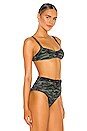 view 2 of 4 HAUT DE MAILLOT DE BAIN MOLLY in Dark Camo