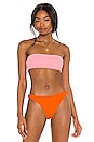 view 1 of 6 HAUT DE MAILLOT DE BAIN ANNABELLE in Papaya