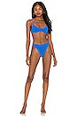 view 4 of 5 BAS DE MAILLOT DE BAIN ELSA in Laguna Blue