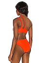 view 3 of 4 X Sloane Stephens Brody Bikini Top in Candy Red