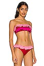 view 2 of 4 The Kaia Bikini Top in Colorblock