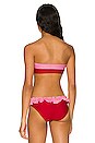 view 3 of 4 The Kaia Bikini Top in Colorblock
