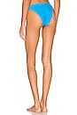 view 3 of 4 The Logan Bikini Bottom in Fluorescent Blue