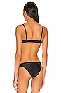 view 3 of 4 The Rachel Bikini Top in Black