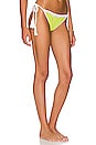 view 2 of 4 The Iris Bikini Bottom in Kiwi