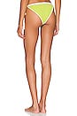 view 3 of 4 The Iris Bikini Bottom in Kiwi