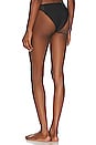 view 3 of 4 Emily Bikini Bottom in Blackout