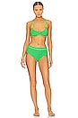 view 4 of 4 Cora Bikini Bottom in Parakeet