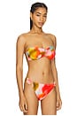 view 2 of 4 The Tati Bikini Top in Blur Print